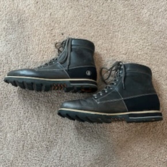 Men's Boots Volcom Gray Size 10.5 M Lace Up - Picture 5 of 6